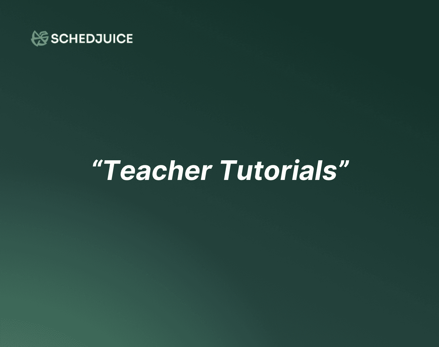 Teacher dashboard preview